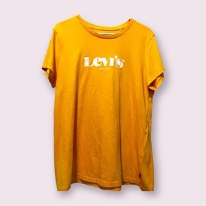 Yellow Levi’s Short Sleeve